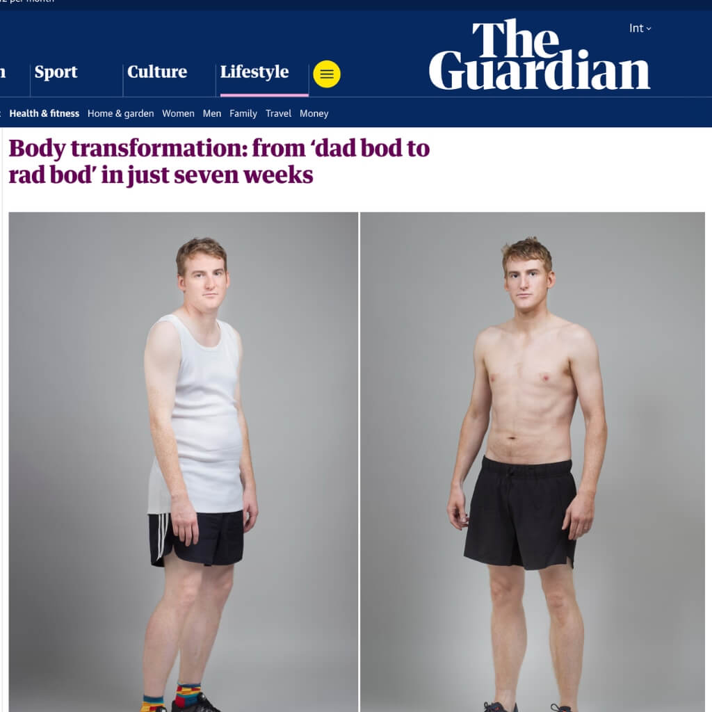 Roar Fitness featured in an article in The Guardian